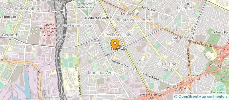 localisation de l'entreprise HUITIEME DIMENSION  LYON