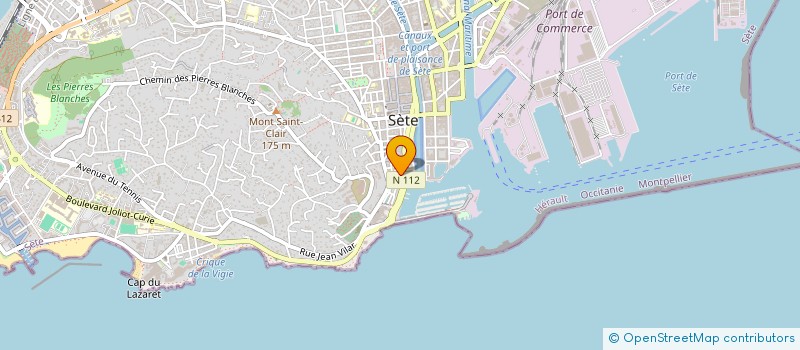 localisation de l'entreprise HUITRES-BOUZIGUES.COM  SETE