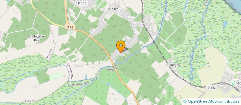 localisation de l'entreprise HUITRES PORTIER-MAZIERE  CHAILLEVETTE