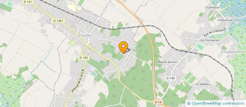 localisation de l'entreprise HUITRES ROCHETEAU à ETAULES