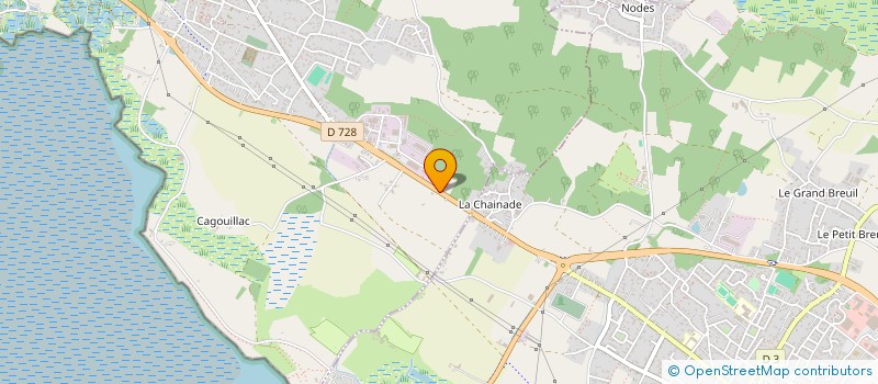 localisation de l'entreprise HUITRES SORLUT FRANCE  BOURCEFRANC LE CHAPUS