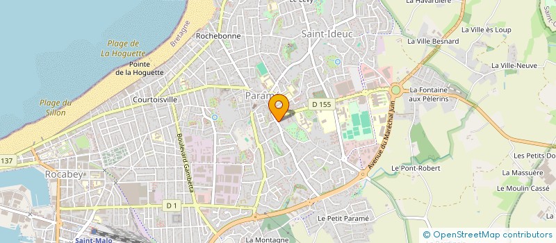 localisation de l'entreprise HUIZHONG  SAINT-MALO