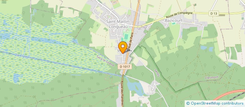 localisation de l'entreprise HUJA RENOVATION  SAINT-MARTIN-LONGUEAU