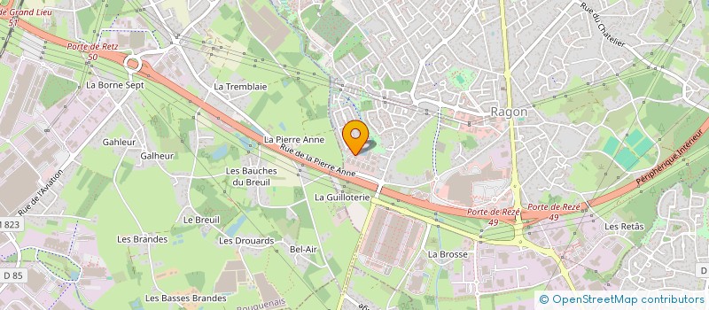 localisation de l'entreprise HUKI  REZE