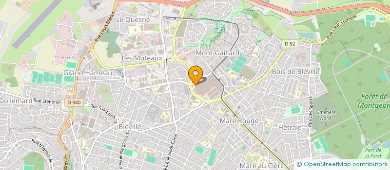 localisation de l'entreprise HULELE à LE HAVRE