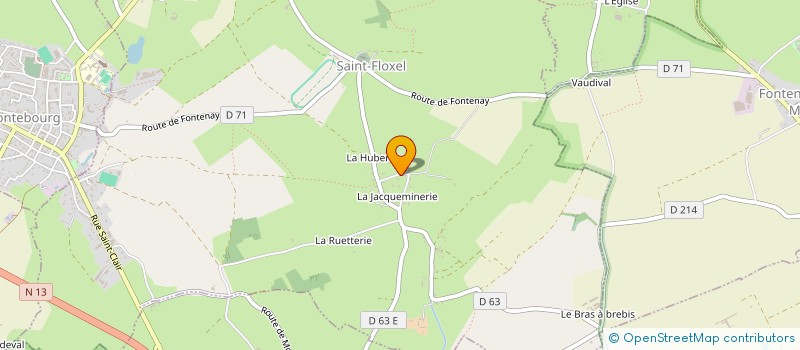 localisation de l'entreprise HULEM  SAINT-FLOXEL