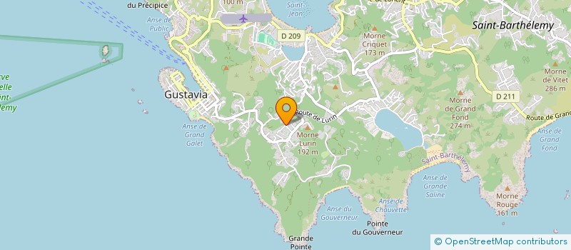 localisation de l'entreprise HULICE à SAINT BARTHELEMY