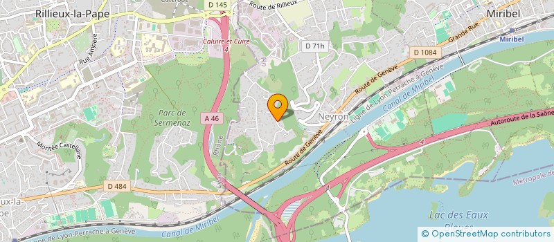 localisation de l'entreprise HULINA  NEYRON