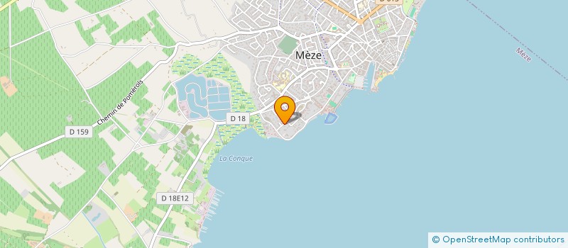 localisation de l'entreprise HULINE à MEZE