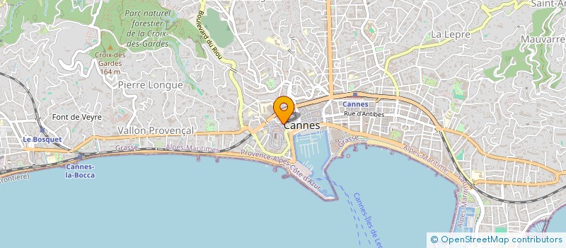 localisation de l'entreprise HULIRISSE  CANNES