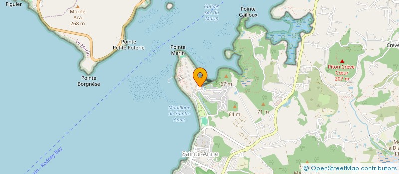 localisation de l'entreprise HULO LOCATION  SAINTE ANNE