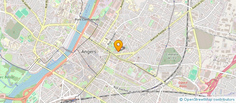 localisation de l'entreprise HULSMANN&DEJOANNIS  ANGERS