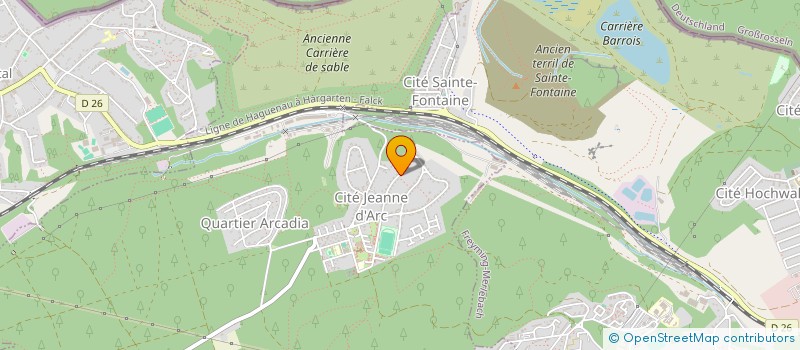 localisation de l'entreprise HULU  FREYMING-MERLEBACH