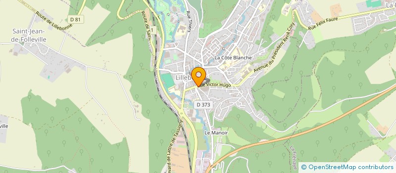 localisation de l'entreprise HULUFRAN à LILLEBONNE