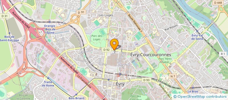localisation de l'entreprise HULYA SILA à EVRY-COURCOURONNES