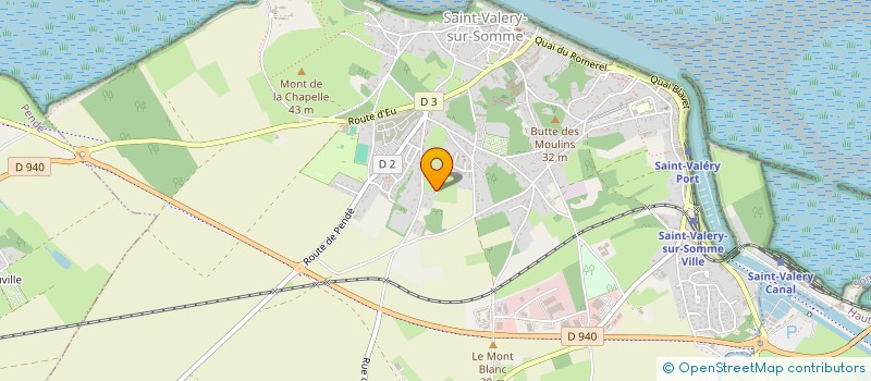 localisation de l'entreprise HUM'BURGER à SAINT-VALERY-SUR-SOMME