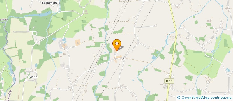 localisation de l'entreprise HUM DUM YOGA  FEGREAC