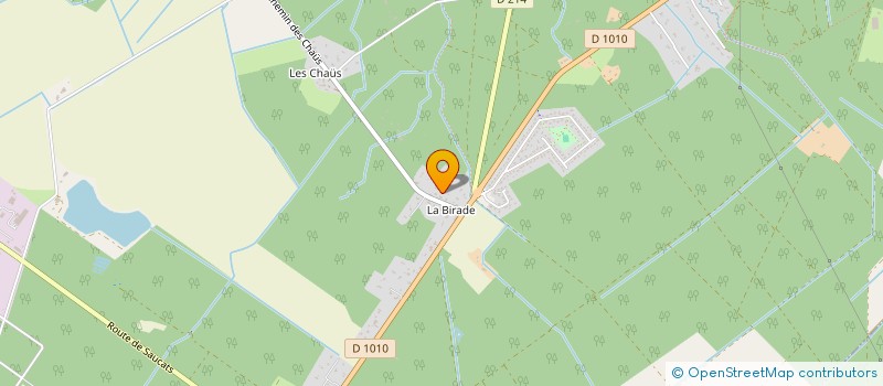 localisation de l'entreprise HUM SCI  CESTAS