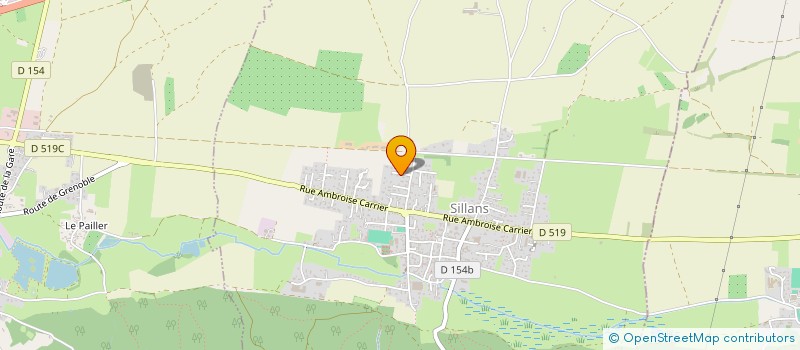 localisation de l'entreprise HUMA  SILLANS