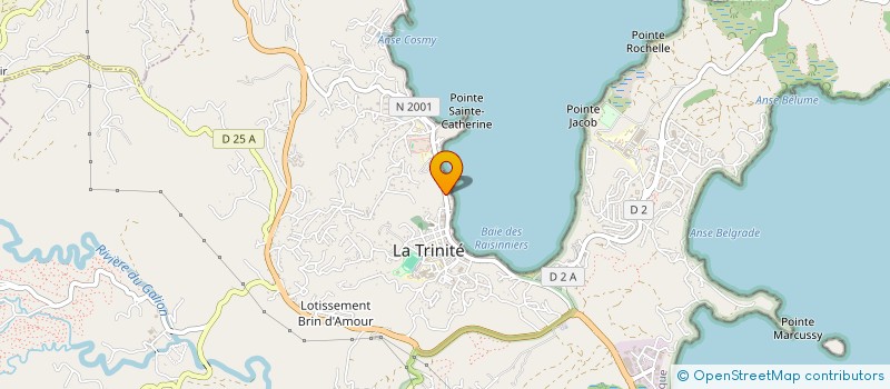 localisation de l'entreprise HUMA(I)N (RE)SOURCES à LA TRINITE