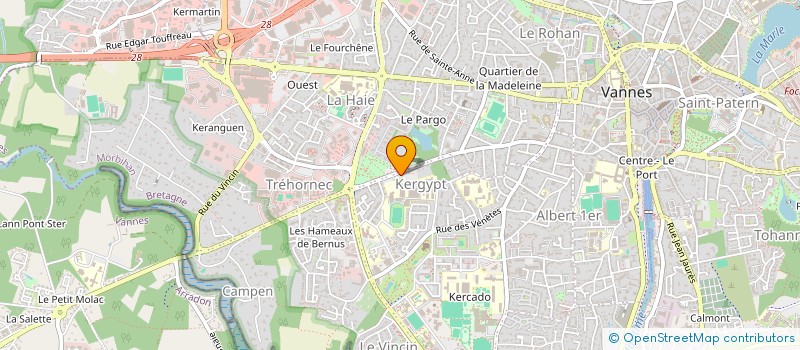 localisation de l'entreprise HUMAFRICA à VANNES