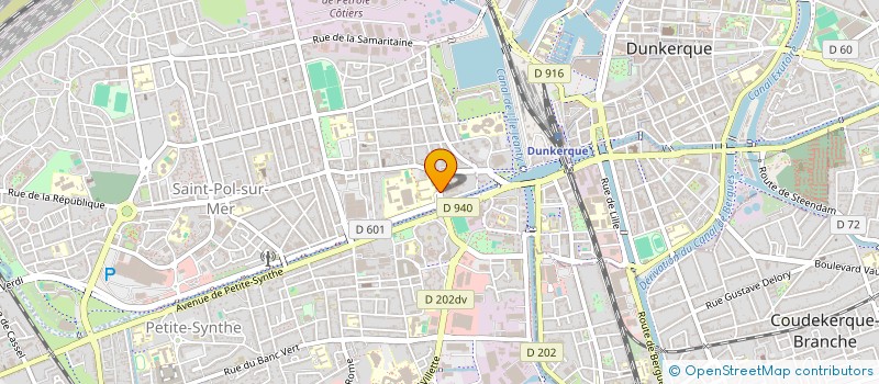 localisation de l'entreprise HUMAIN à DUNKERQUE