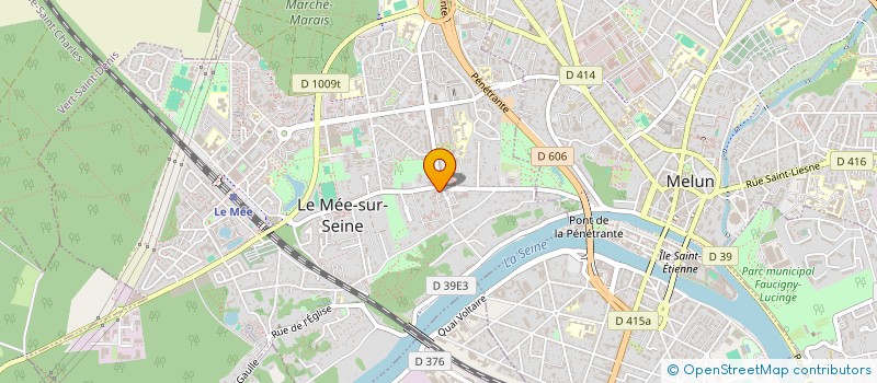 localisation de l'entreprise HUMAIN  LE MEE-SUR-SEINE