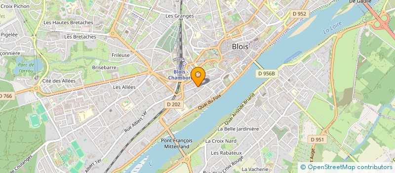 localisation de l'entreprise HUMAINS ET ANIMAUX HEUREUX à BLOIS
