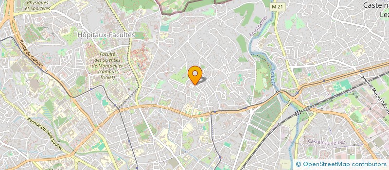 localisation de l'entreprise HUMAINS ET DIGNES à MONTPELLIER