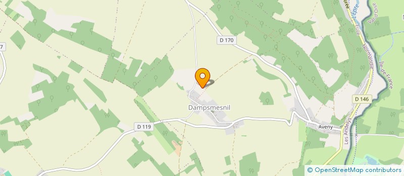 localisation de l'entreprise HUMALEP  VEXIN-SUR-EPTE