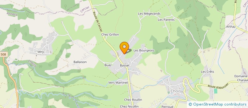 localisation de l'entreprise HUMALIMA  CHOISY