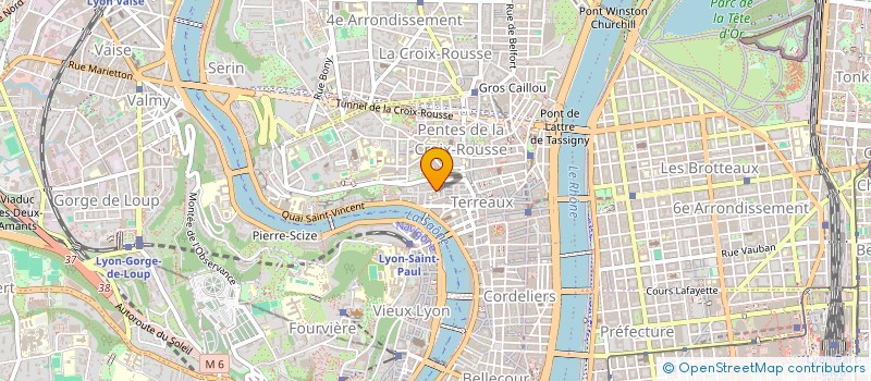 localisation de l'entreprise HUMAN à LYON