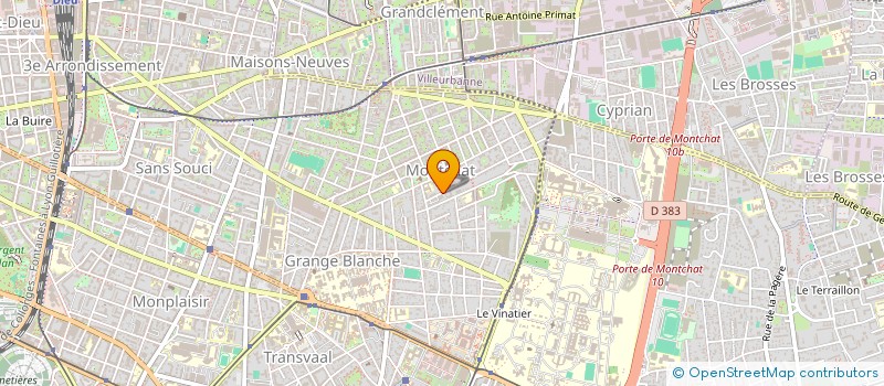 localisation de l'entreprise HUMAN ART  LYON