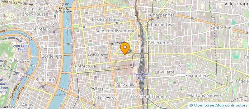 localisation de l'entreprise HUMAN AVOCATS  LYON