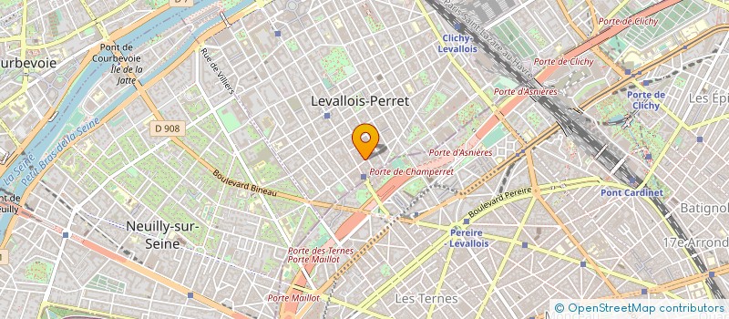 localisation de l'entreprise HUMAN BOOST à LEVALLOIS-PERRET