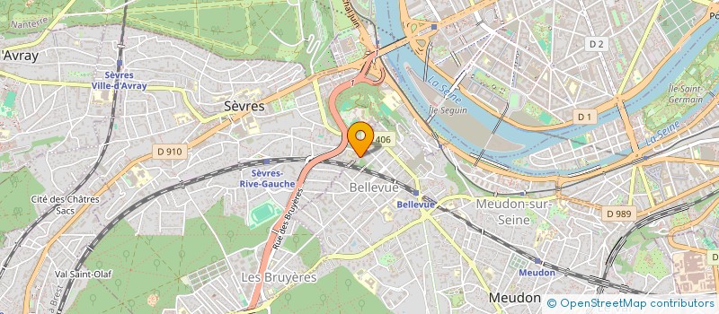 localisation de l'entreprise HUMAN BUREAU  MEUDON