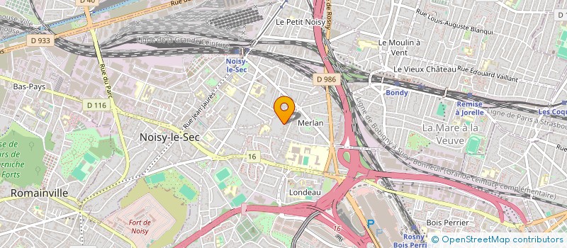 localisation de l'entreprise HUMAN DS à NOISY-LE-SEC