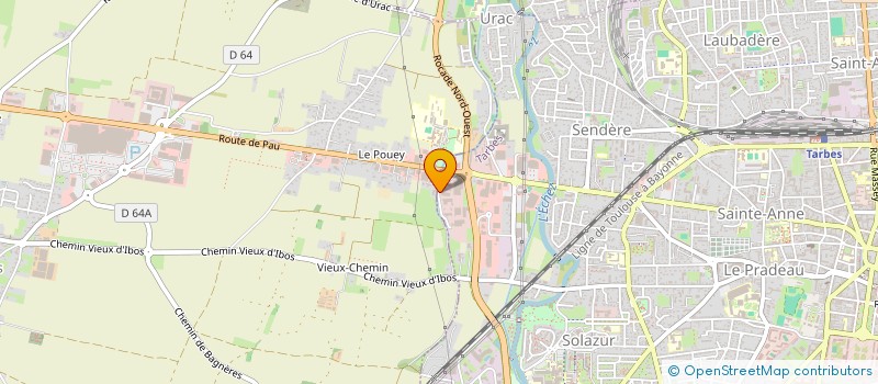 localisation de l'entreprise HUMAN ESTATE TECHNOLOGIES  TARBES