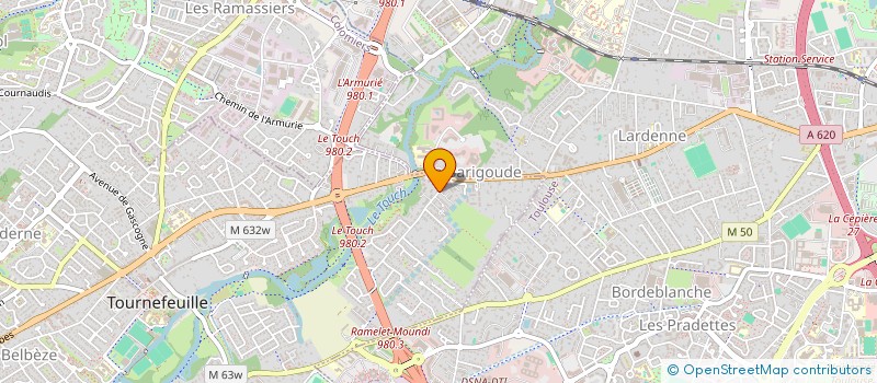localisation de l'entreprise HUMAN HEARTH à TOURNEFEUILLE