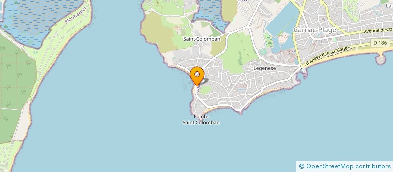 localisation de l'entreprise HUMAN IMMOBILIER  CARNAC