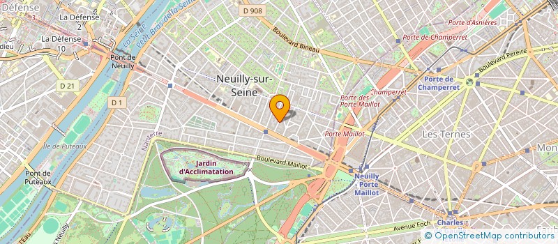 localisation de l'entreprise HUMAN INTELLIGENCE PORTAGE à NEUILLY-SUR-SEINE