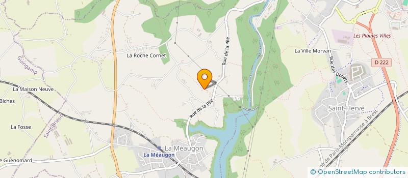 localisation de l'entreprise HUMAN MAGIC RECORDS  LA MEAUGON