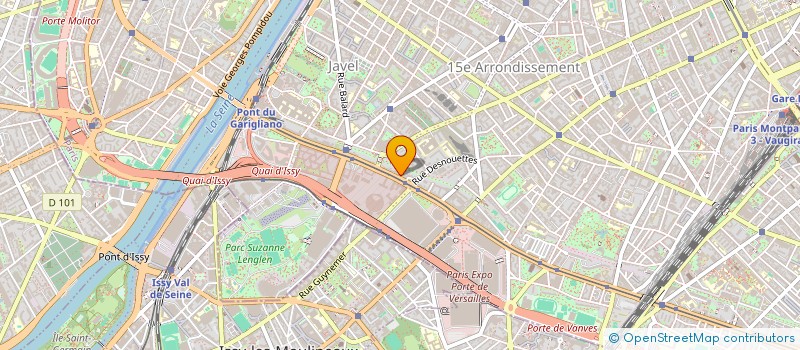 localisation de l'entreprise HUMAN MICROPROCESSING EUROPE  PARIS