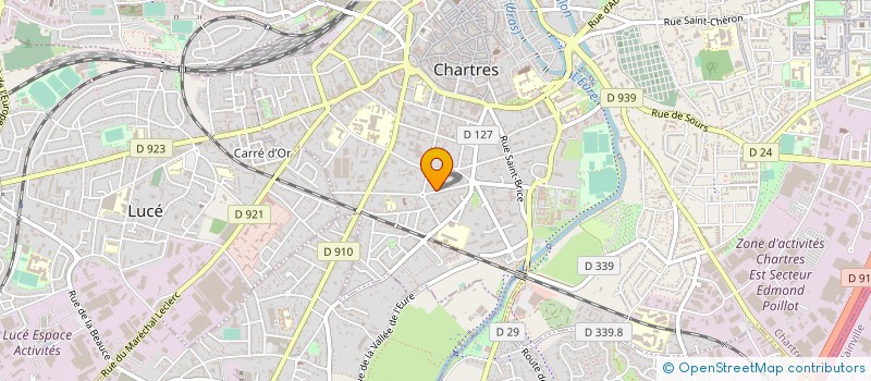 localisation de l'entreprise HUMAN PARTNER à CHARTRES
