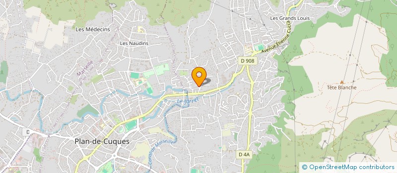 localisation de l'entreprise HUMAN PRO à ALLAUCH