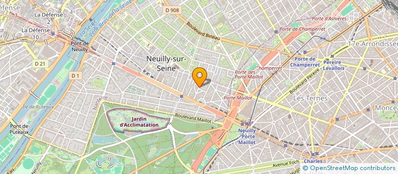 localisation de l'entreprise HUMAN PROCESS à NEUILLY-SUR-SEINE