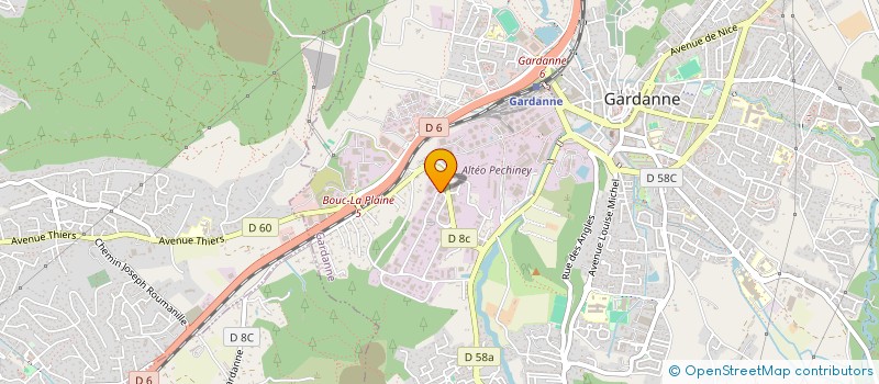 localisation de l'entreprise HUMAN RESSOURCES & SERVICES à GARDANNE