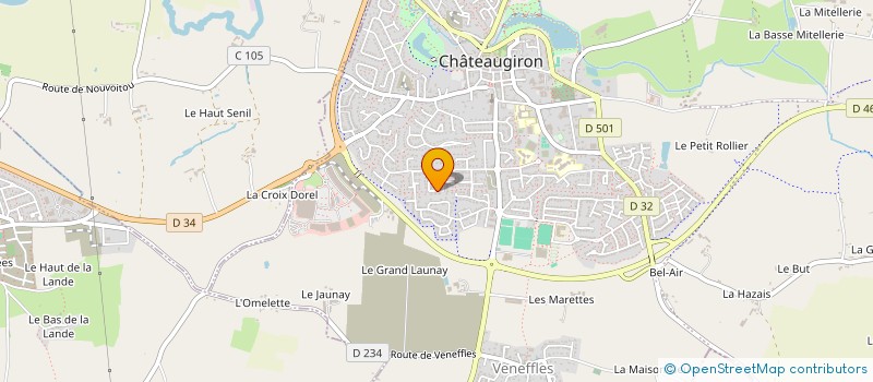 localisation de l'entreprise HUMAN RIGHTS LEGAL PROJECT à CHATEAUGIRON