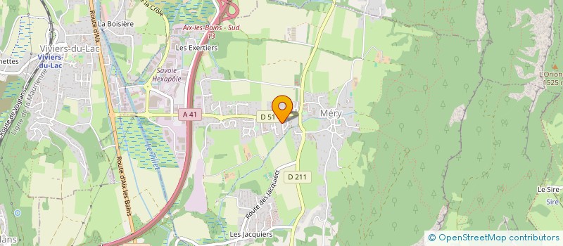 localisation de l'entreprise HUMAN RISE à MERY