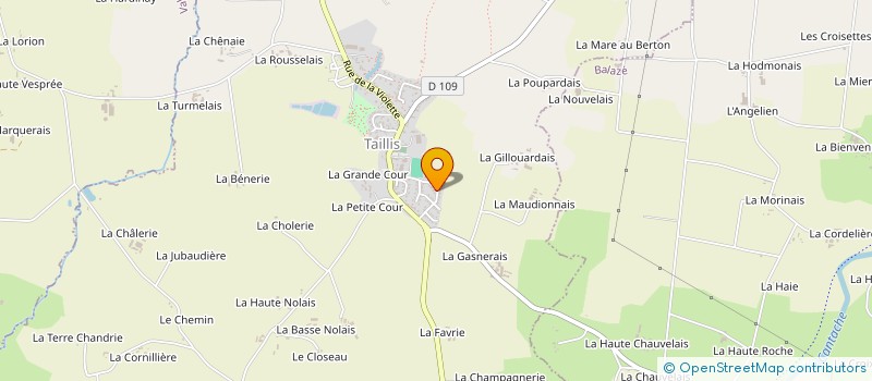 localisation de l'entreprise HUMAN'S à BALAZE